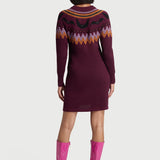 It Be Like 'Bat' Fair Isle Sweater Dress