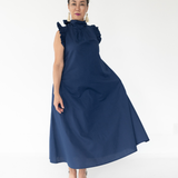 The Vesey Dress in Navy