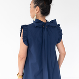 The Vesey Dress in Navy