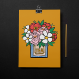 Tea Time Floral | Art Print x ModCloth Collab