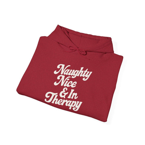 Naughty, Nice & In Therapy Hoodie
