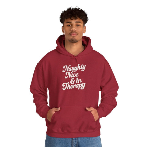 Naughty, Nice & In Therapy Hoodie