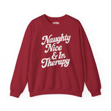 Naughty, Nice & In Therapy Sweatshirt