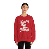 Naughty, Nice & In Therapy Sweatshirt