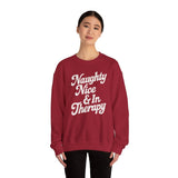 Naughty, Nice & In Therapy Sweatshirt