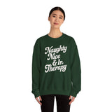 Naughty, Nice & In Therapy Sweatshirt