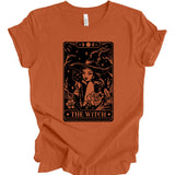 The Witch Tarot T-Shirt: Pumpkin