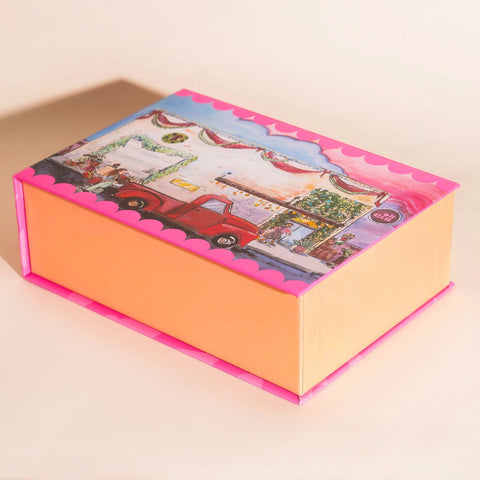 Kids Mystery Jewelry Advent Calendar Box (12-piece)