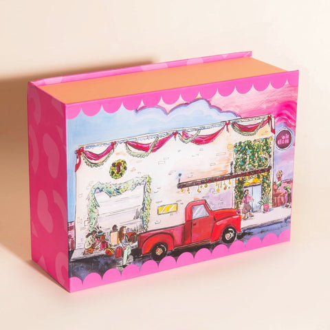Colorful Jewelry Advent Calendar Box (12-piece)