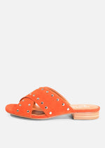 Olympia Suede Mules