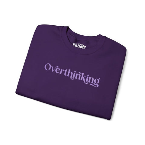 Overthinking Embroidered Sweatshirt