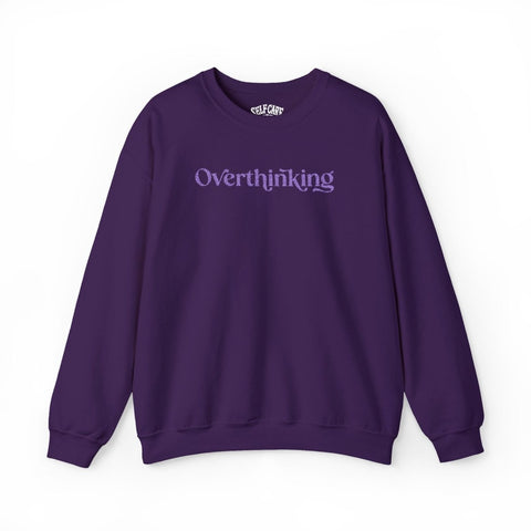 Overthinking Embroidered Sweatshirt