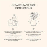 OCTAEVO Giza Paper Vase