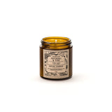 Patchouli & Pine Ritual Candle with Quartz and Herbs