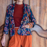 Pepper Paisley Tuxedo Jacket