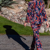 Pepper Paisley Tuxedo Jacket