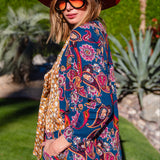 Pepper Paisley Tuxedo Jacket