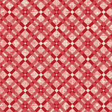 Red Diamond Midi Dress