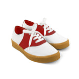 Saddle Casual Sneaker - Red