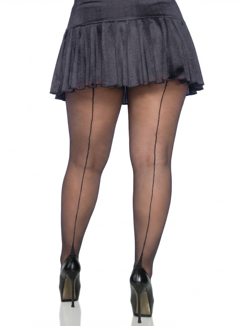 Nyx Sheer Cuban Heel Pantyhose
