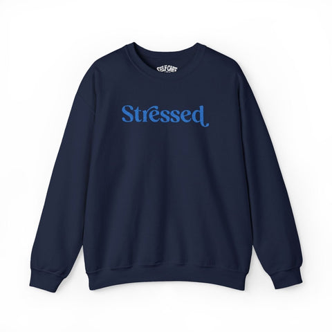 Stressed Embroidered Sweatshirt