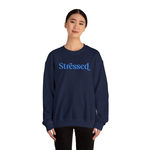 Stressed Embroidered Sweatshirt