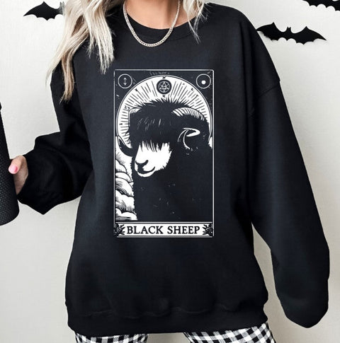 The Black Sheep Tarot: T-Shirt, Pullover, Hoodie, Tank or Long Sleeve
