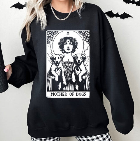 The Mother of Dogs Tarot: T-Shirt, Pullover, Hoodie, Tank or Long Sleeve