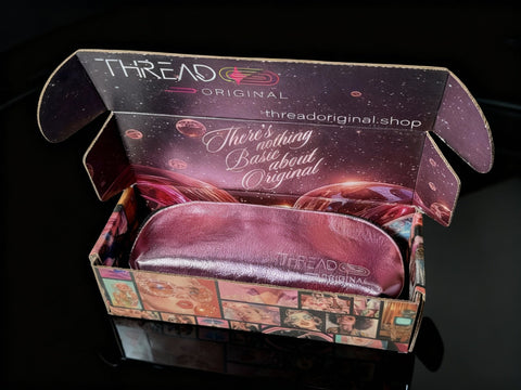 Lyra Insulated Makeup Bag - Pink