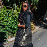 Zenobia Faux Fur Trim Vest