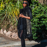 Zenobia Faux Fur Trim Vest