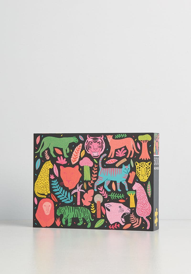Cats In the Wild Jigsaw Puzzle