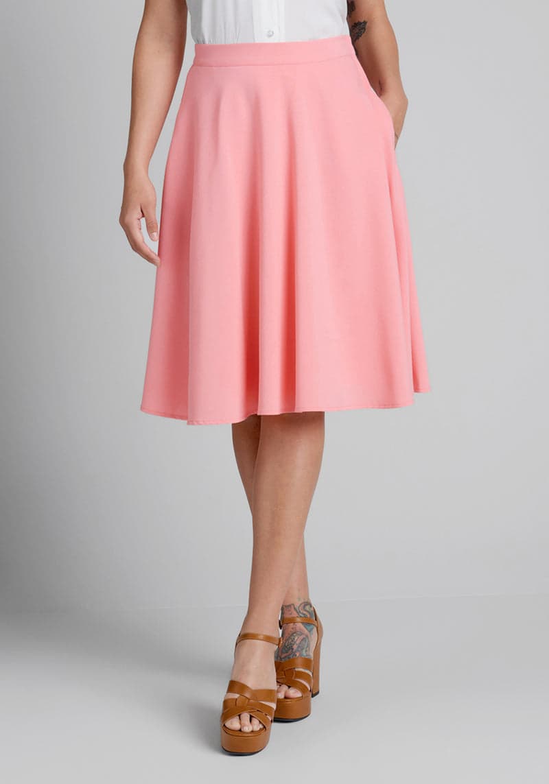 Just This Sway A-Line Skirt