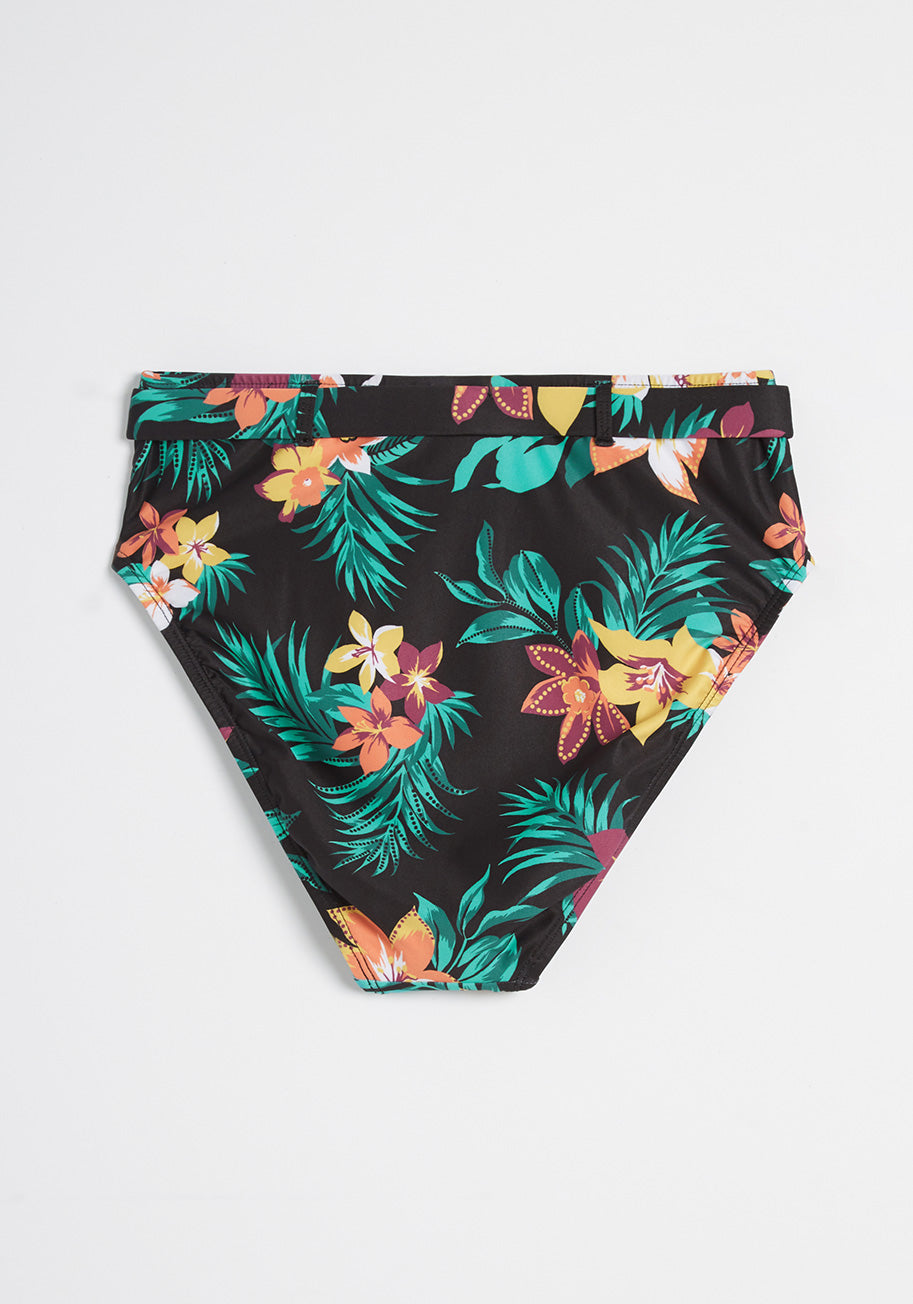 Black Floral