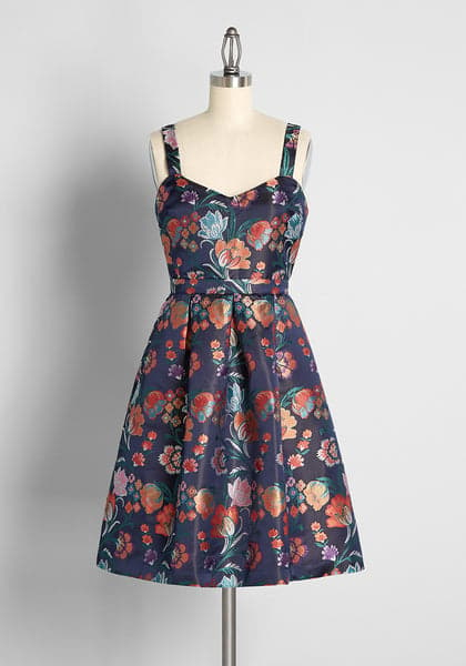 An Enchanting Entrance Fit and Flare Dress | ModCloth