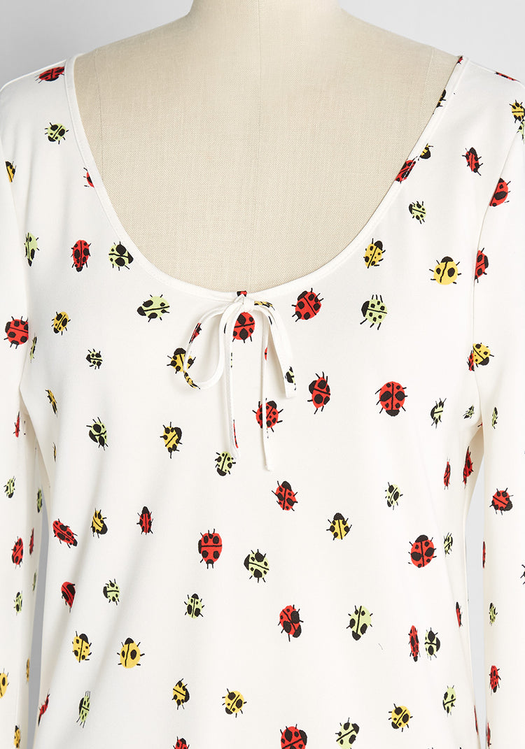 LADYBUG SWARM IVORY