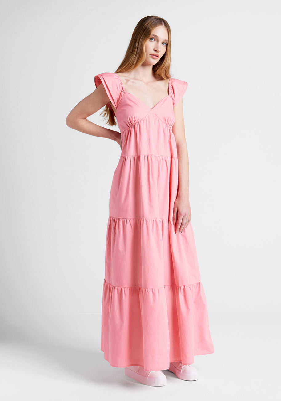 Fubail / Grace Cotton-Blend Long Dress