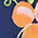 SWEET PEACHES NAVY swatch
