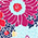 TRUDY VINTAGE FLORAL NAVY swatch