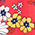 TRUDY VINTAGE FLORAL CANDY RED swatch