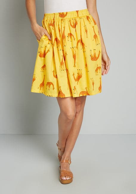 Modcloth Bright and Beautiful Jodie Buttercup Yellow Peasant
