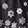 Black Snowflake Swatch