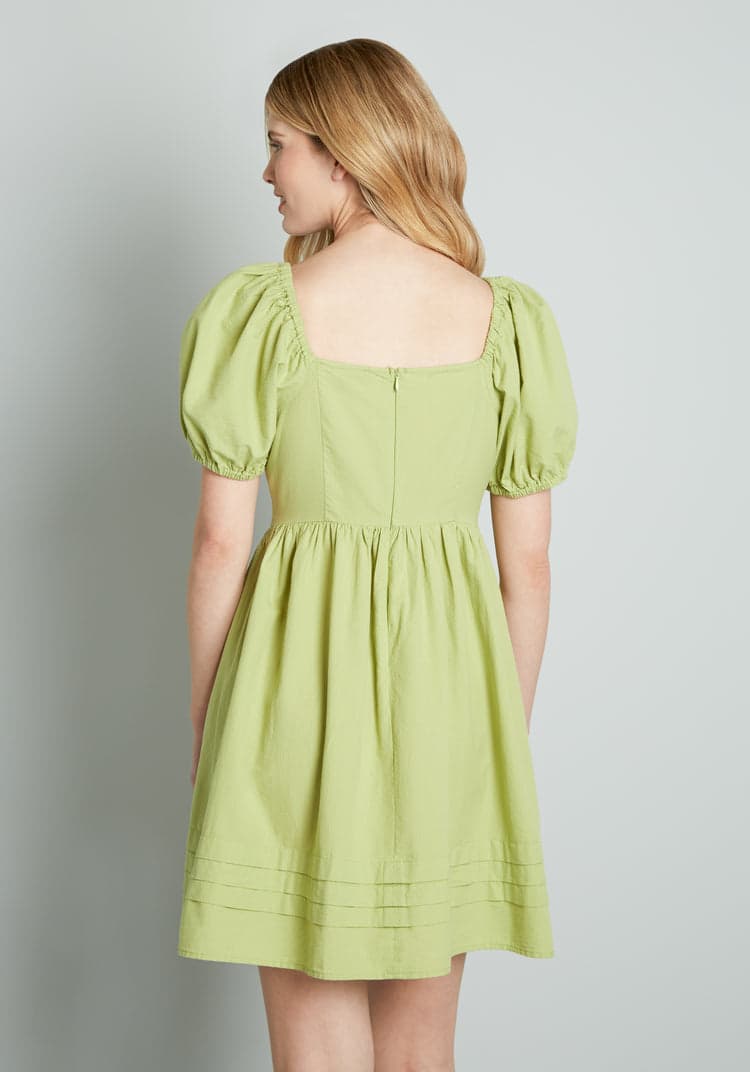 Spring At The Chance Babydoll Dress