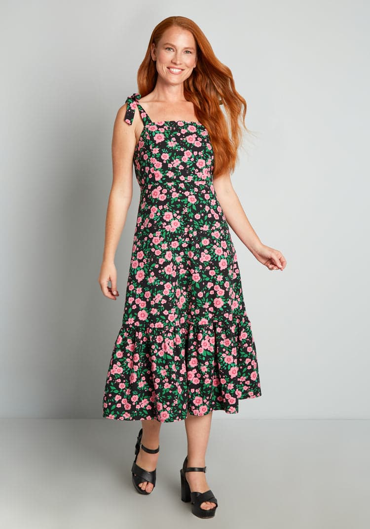 Ka Bloom Midi Dress ModCloth