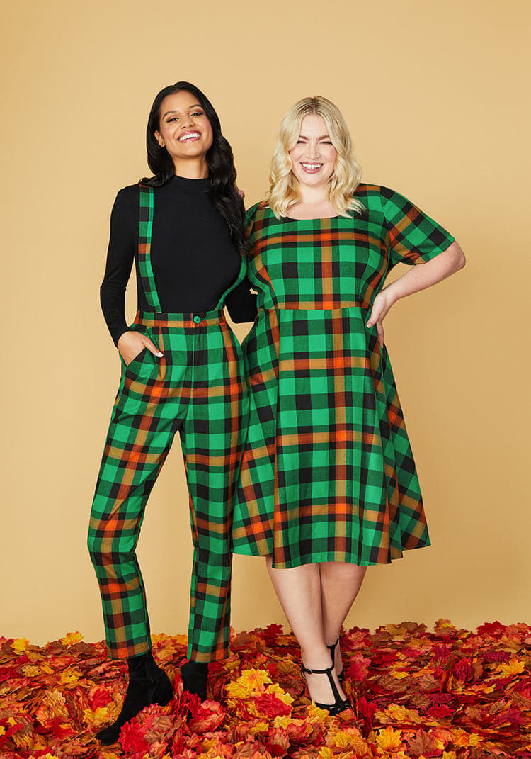 ModCloth x Collectif Never Mad, Always Plaid Pants