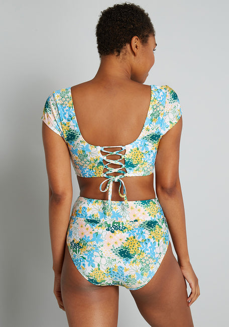 The Amari Crop Bikini Top