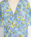 HARLOW FLORAL SEA BLUE