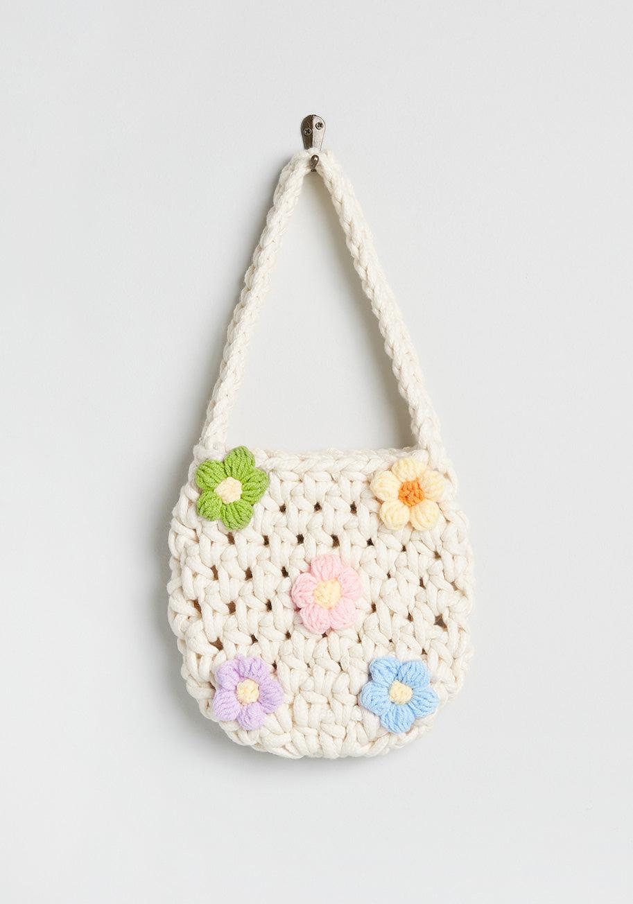 Peace, Love, and Granola Crocheted Handbag | ModCloth