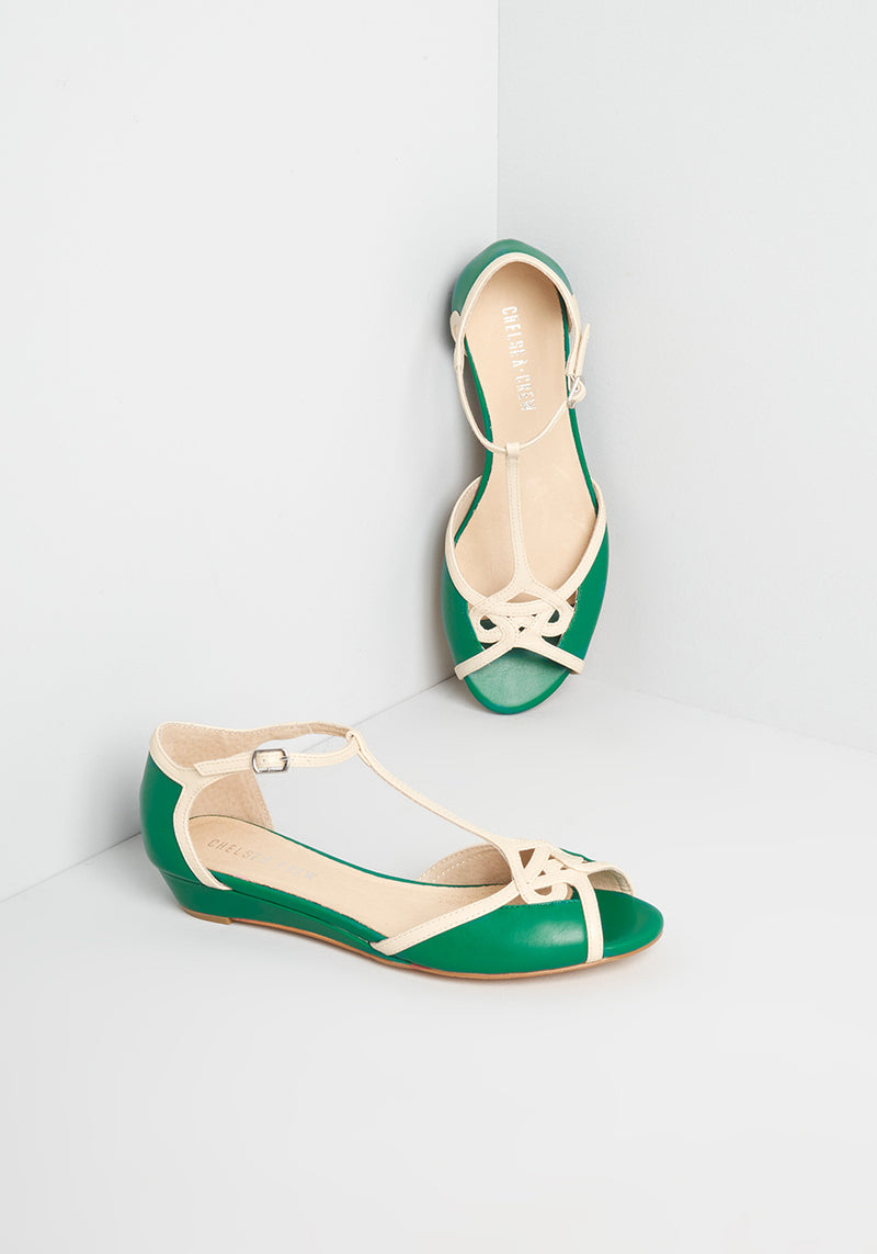 Green/Cream