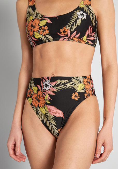 The Franky High-Waisted Bikini Bottom